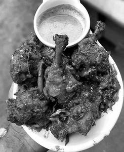 Chicken Lollipop Saucy
