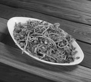 Veg hakka noodles