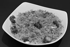 Veg Manchurian Fried Rice