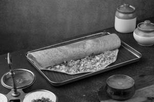 Healthy Ghee Onion Millet Dosa