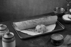 Healthy Millet Masala Dosa