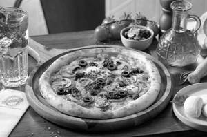 Mushroom & Spinach Pizza [6 inch]