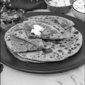 Paneer Matar Paratha