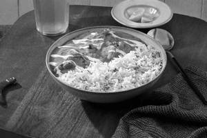 Butter Chicken Rice Bowl