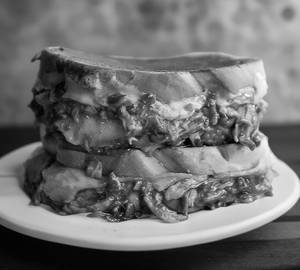 Barbeque chicken sandwich