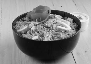Veg Biryani With Raita