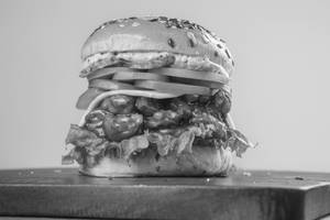 The Messy Jessy (Bbq Chicken Burger)