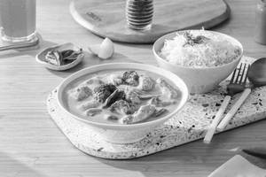Thai Green Curry With Rice (Chicken)