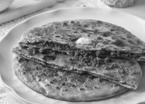 Mutton Keema Paratha