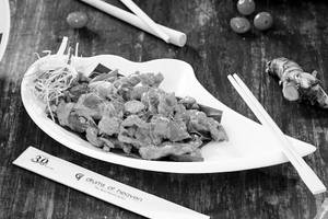 Sliced With Thai Herbs