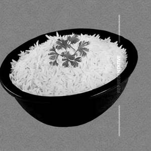 Plain rice