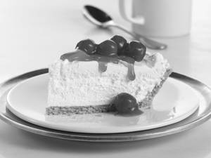 Red Cherry CheeseCake Slice