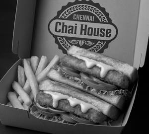 CCH Fried Paneer Sandwich with Fries