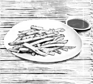 Peri peri fries