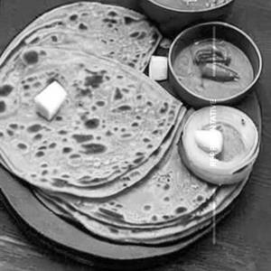 Ghee Lachha Paratha