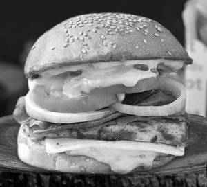 Paneer cheese burger