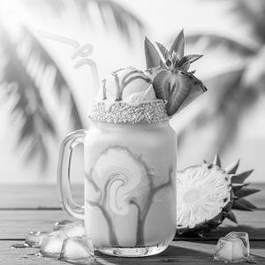 Pineapple Shake With Icecream