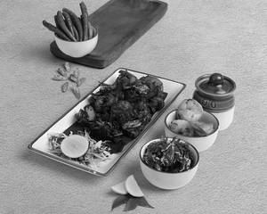 Prawn Ularthiyathu - Stir-fried