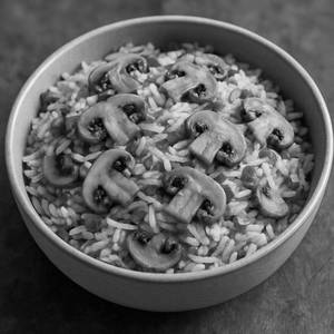 Mushroom Fried Rice