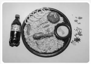 Combo Mutton Kabab ( 1h Ckn Biryani+1 M Kabab+ 250ml Coke)