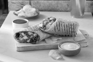 Butter Paneer Wrap