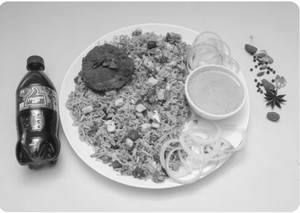 Veg Combo (1h Veg Biryani+1 Veg Kabab+250ml Coke)