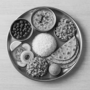 High Protien Veg Thali