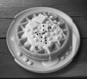 Milk Chocolate Waffle