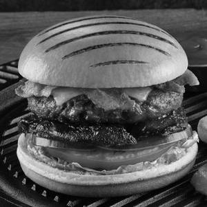 Grilled Crispy Cheese Burger