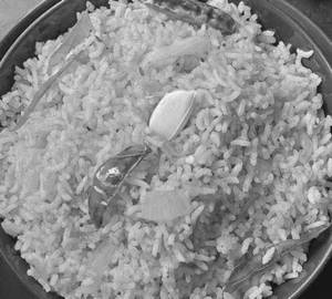 Guntur Karam Ghee Rice with Papad