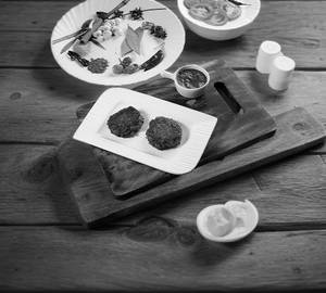 Mutton Kabab with Mini Paratha