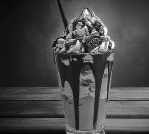Caramel  milk shakes