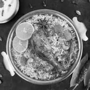 Chicken fry biryani full