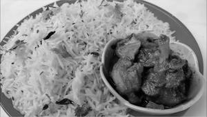 CHICKEN CURRY (2PIC) WITH JEERA RICE