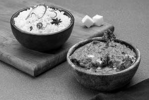 Butter Chicken Masala With Ghee Rice