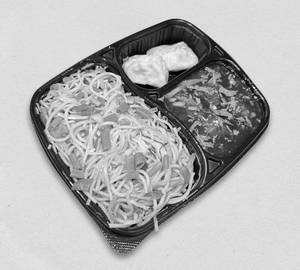Hakka Noodles With Manchurian Gravy & Momos Combo
