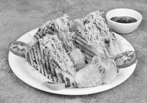 Special Veg Grilled Cheese Sandwich