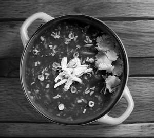 Veg Manchurian Soup