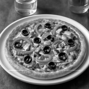 9"" Paper Time Pizza