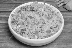 Mixed Fried Rice With Mushroom