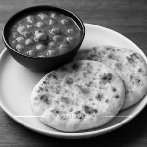 Chole With Bread Kulcha