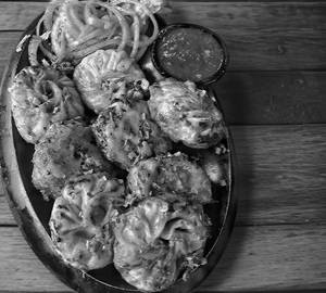 Cheese corn momos fried