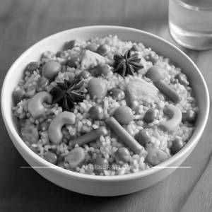Veg. Pulav [With Raita]