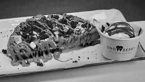Brownie Waffle Half