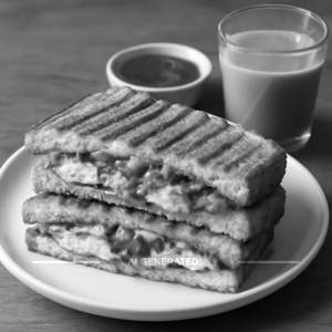 Masala Omelette(Butter)(Sandwich)(2 Bread)