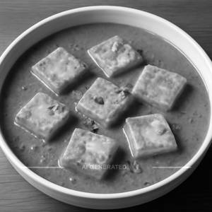 Paneer Takatak with Plain Paratha