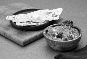 Butter Chicken Masala With Butter Naan