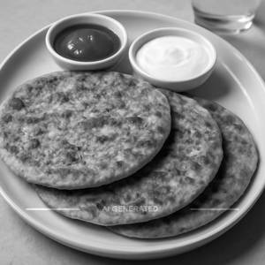 Gobi Paratha (2 Pcs) with Curd