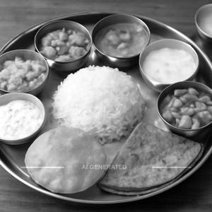 Punjabi thali