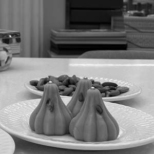 Roasted khoya Modak